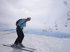 Cathy - Bit of downhill skiing, Ax Bonascre