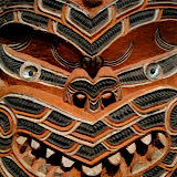 North Island - Auckland - Maori carving