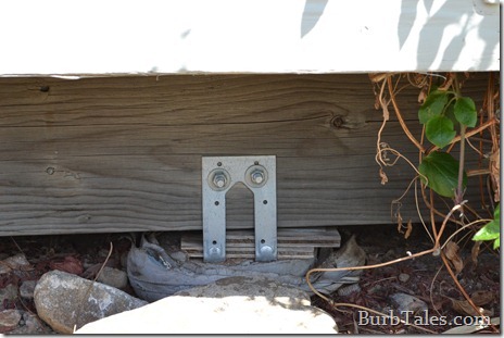 How not to build a deck frame How not to build a deck frame