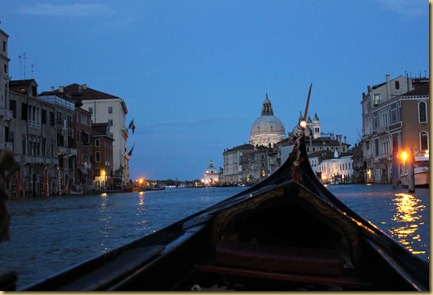 Evening gondola ride