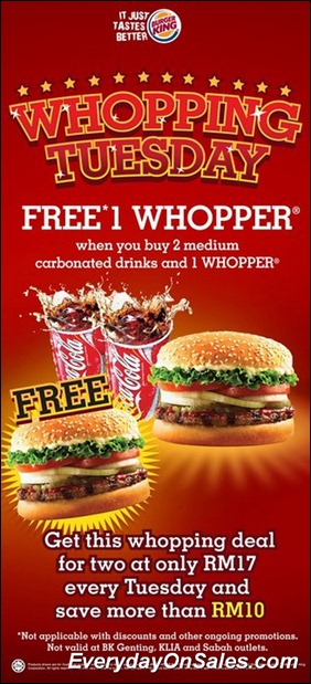 Burger-King-Whopping-Tuesday-2011-EverydayOnSales-Warehouse-Sale-Promotion-Deal-Discount