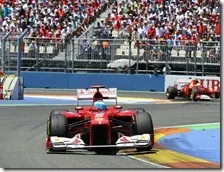 Alonso ha vinto il gran premio d'Europa 2012