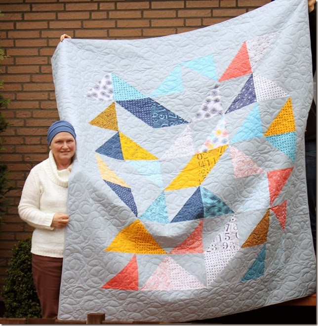 Synchro modern quilt pattern ZEN CHIC Synchro modern quilt pattern ZEN CHIC