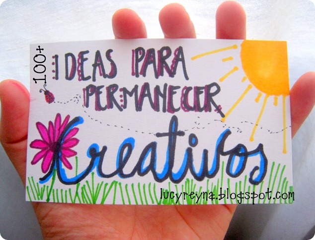 100+  Ideas para permanecer CREATIVOS creatividad desarrolla ideas