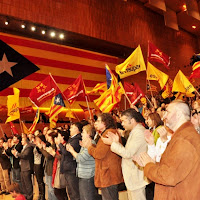 Acte final de campanya de la coalició dERC-Reagrupament-CatSí
