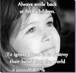 children smile