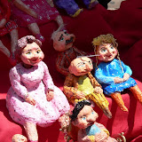 Poupées du marché