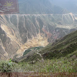 Vista do Oasis Sangalle - Descida do Canion do Colca à partir de Cabanaconde - Peru
