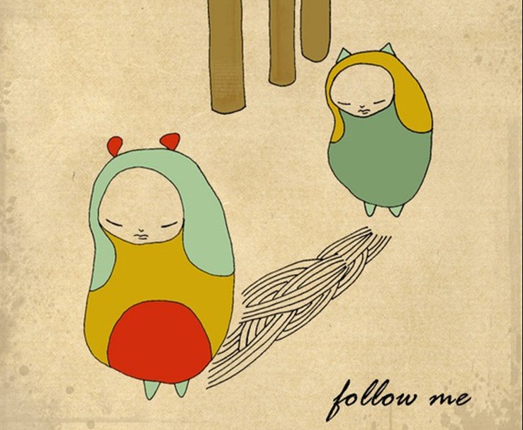 follow me