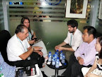 Carlos García Santos, Sandra Sotelo, Pablo Maman, y Robin Jin de Hurun Report
