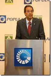 El vicepresidente ejecutivo de Relaciones Públicas y Comunicaciones del Popular, señor José Mármol,