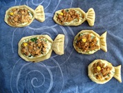 Cheat's Salmon Cream Cheese Tarts Cheat's Salmon Cream Cheese Tarts