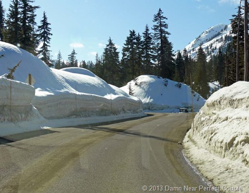 Road to Mt Baker Ski Area