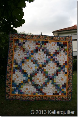 Quilt091-bunter Scrappy Quilt091-bunter Scrappy