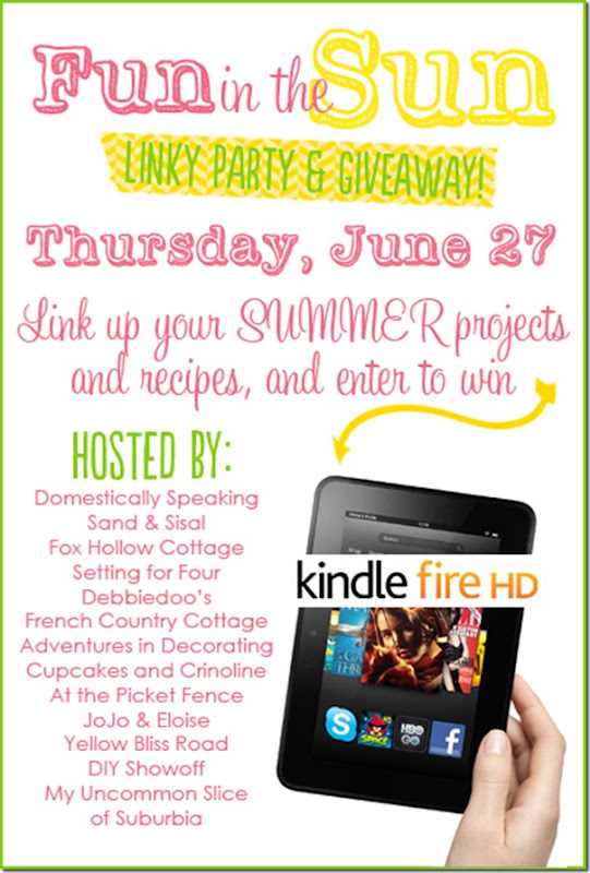 Fun in the sun summer linky party and giveaway Fun in the sun summer linky party and giveaway