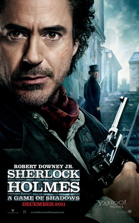 Robert Downey Jr is Sherlock Holmes  (Sherlock Homes Game of Shadows)