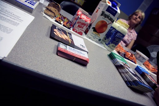 The Smoking Cessation group tries to focus on a holistic smoking recovery plan. Healthy food and beverages are available at every meeting. 

Photo Credit: Alex Crowder