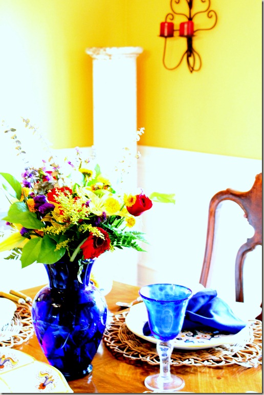 Birthday Flower Tablescape 2012 049