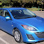 Our North Island Transportation, A Mazda3 - Waitomo, New Zealand