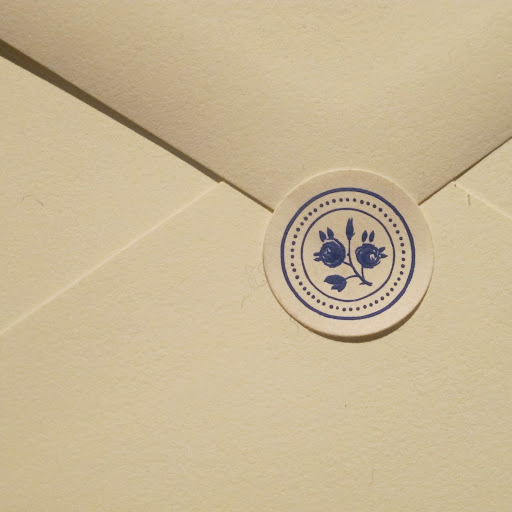 Mrs. John L. Strong makes these incredible paper seal stickers in all different colors and icons.