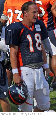 'Peyton Manning' photo (c) 2012, Jeffrey Beall - license: http://creativecommons.org/licenses/by-sa/2.0/