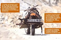 voyage moto insolite 2CV chameau d'acier
