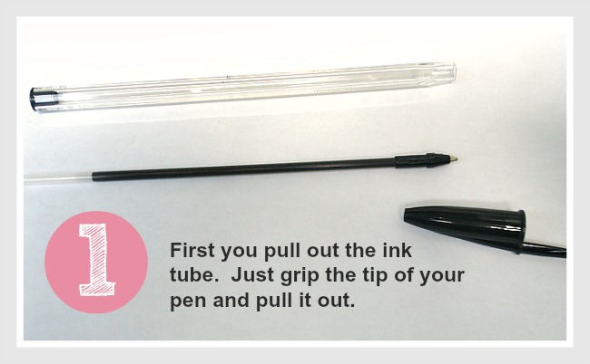 Washi Tape Pen Tutorial