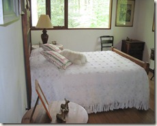 Fran's bedspread on her bed 1