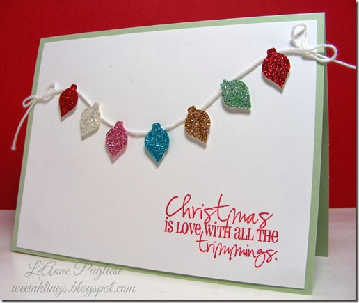 LeAnne Pugliese WeeInklings Merry Monday 93 Christmas Card