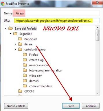 cambiare-url-picasa