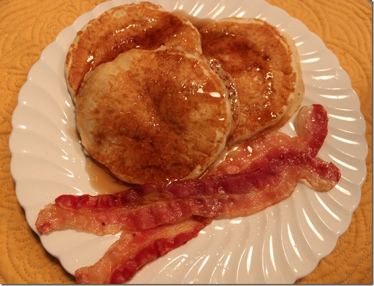 Pickles and Cheese Buttermilk Pancakes