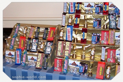 Table card candy