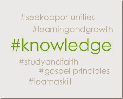 values hashtag knowledge