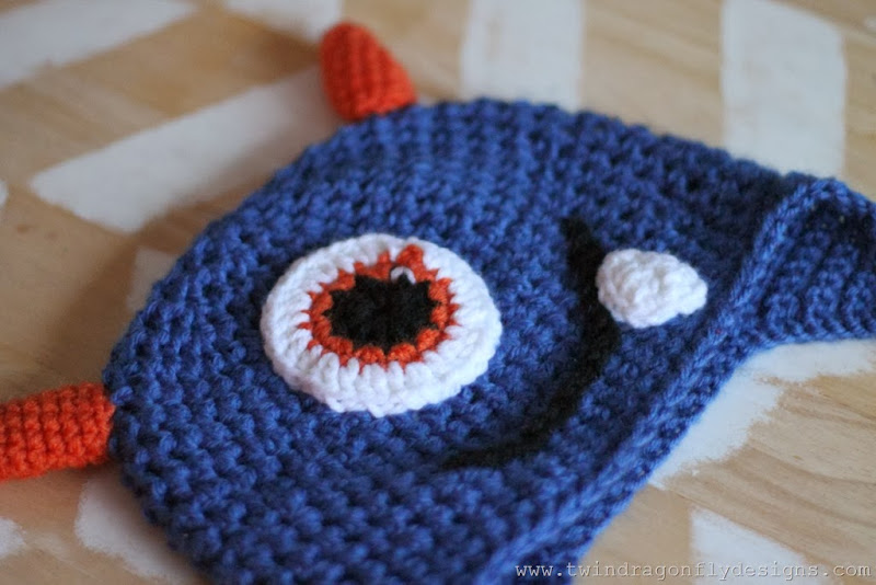 Crochet Monster Hat (1) Crochet Monster Hat (1)