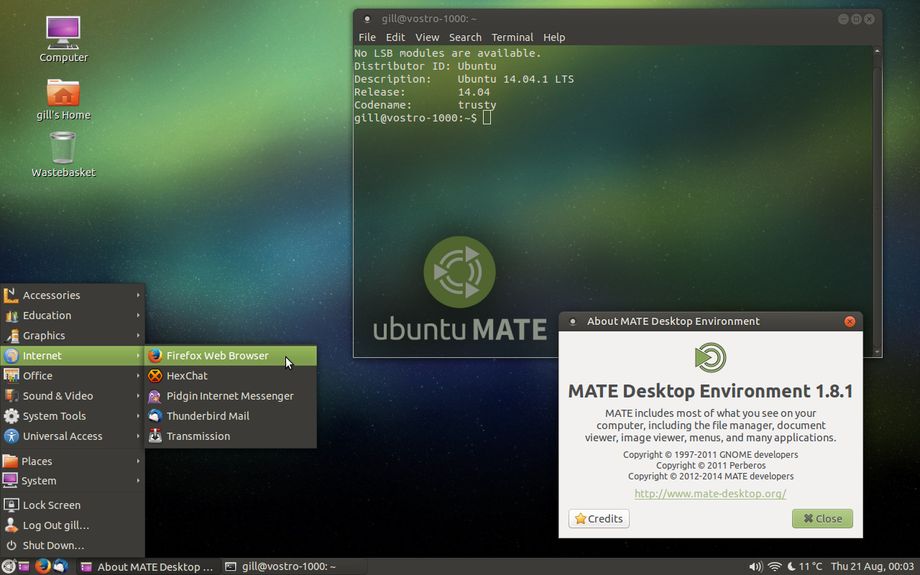 Ubuntu MATE 14.10