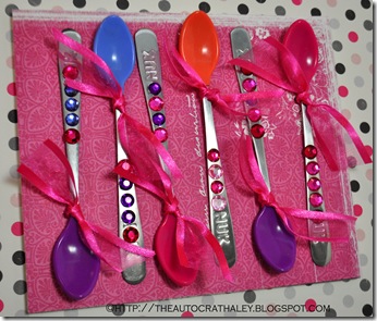 BLING BABY SPOONS (2)