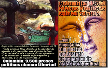COLOMBIA - PRESOS POLITICOS
