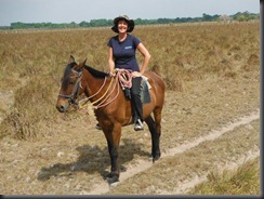 LL Jane on horse LL Jane on horse