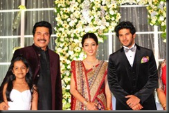 Dulquar Salman Wedding Reception Pics gallery