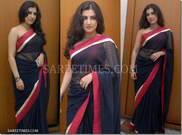 Archana_Blue_Designer_Saree
