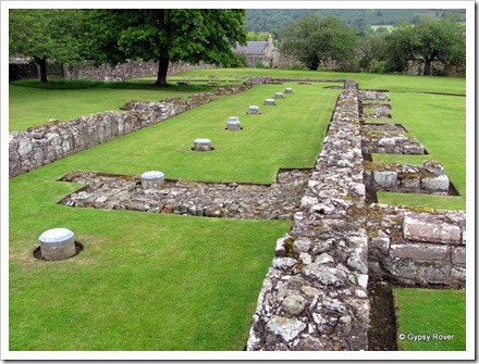 Melrose Abbey.