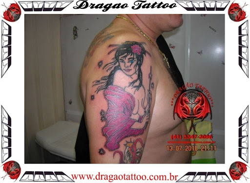 gueixa tattoo tatuagens