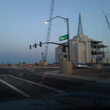 Temple being built