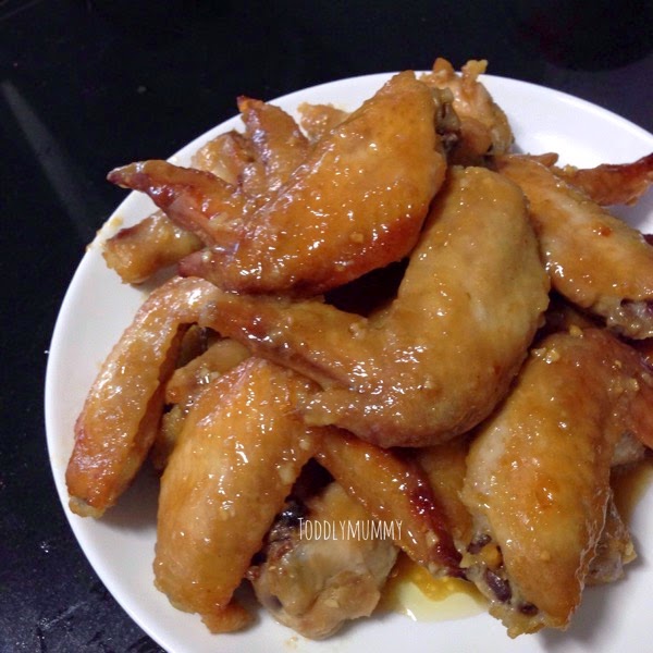 Honey Miso Chicken Wings