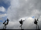 Another shot of the little metal musicians.