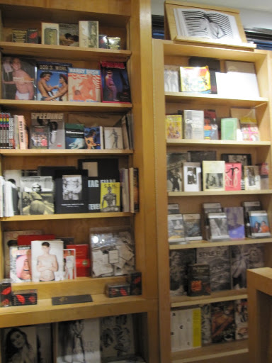 More shelves in the shop.