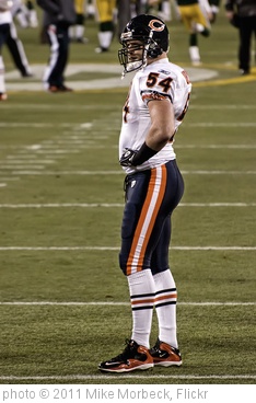 'Brian Urlacher' photo (c) 2011, Mike Morbeck - license: http://creativecommons.org/licenses/by-sa/2.0/
