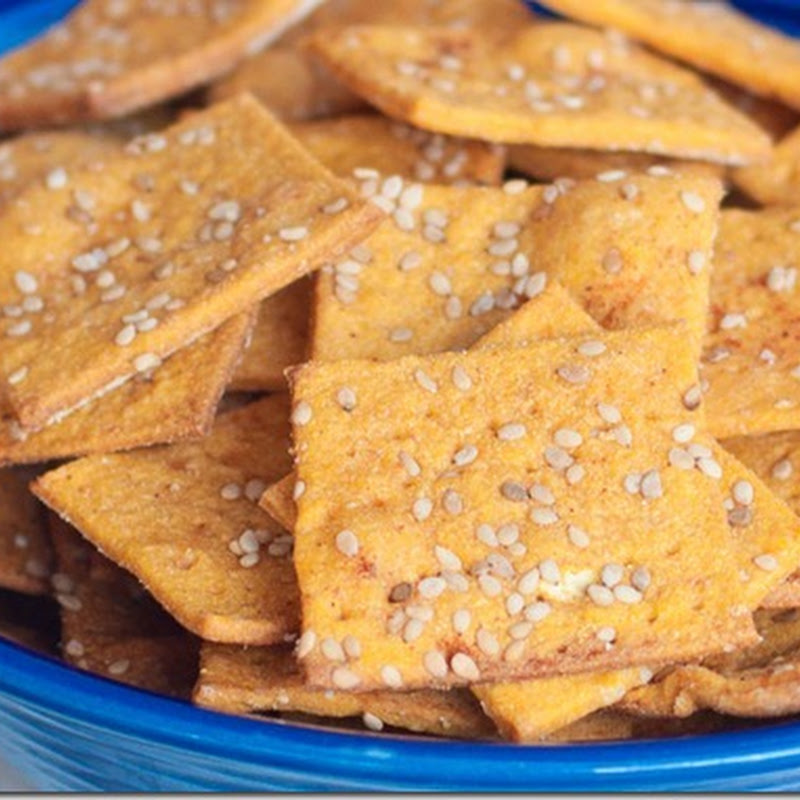Sweet Potato Crackers