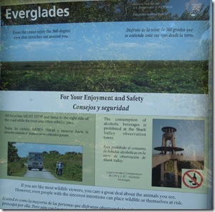 Everglades Shark Valley Bike Trail