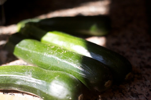As you can see, I still have quite an abundance of zucchini.